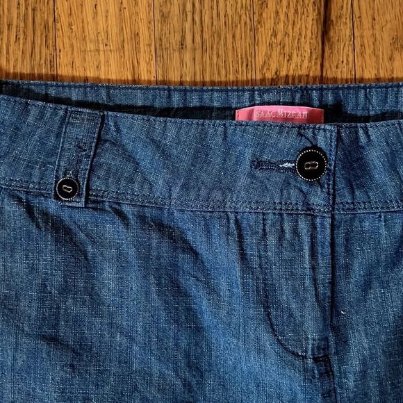 Brand new soft denim shorts. - Picture 2 of 4